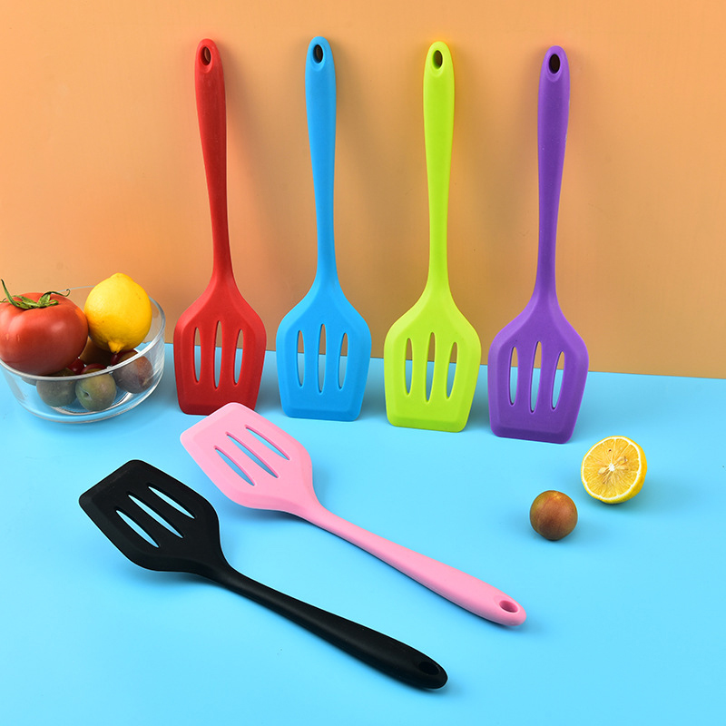 Silicone Turner Spatula Fried  - Offset Spatula Set 评论和价格