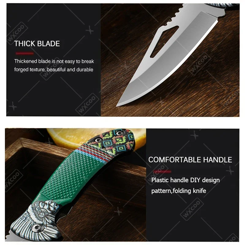 WXCOO Folding Knife Stainless  - Kitchen Q 评论和价格