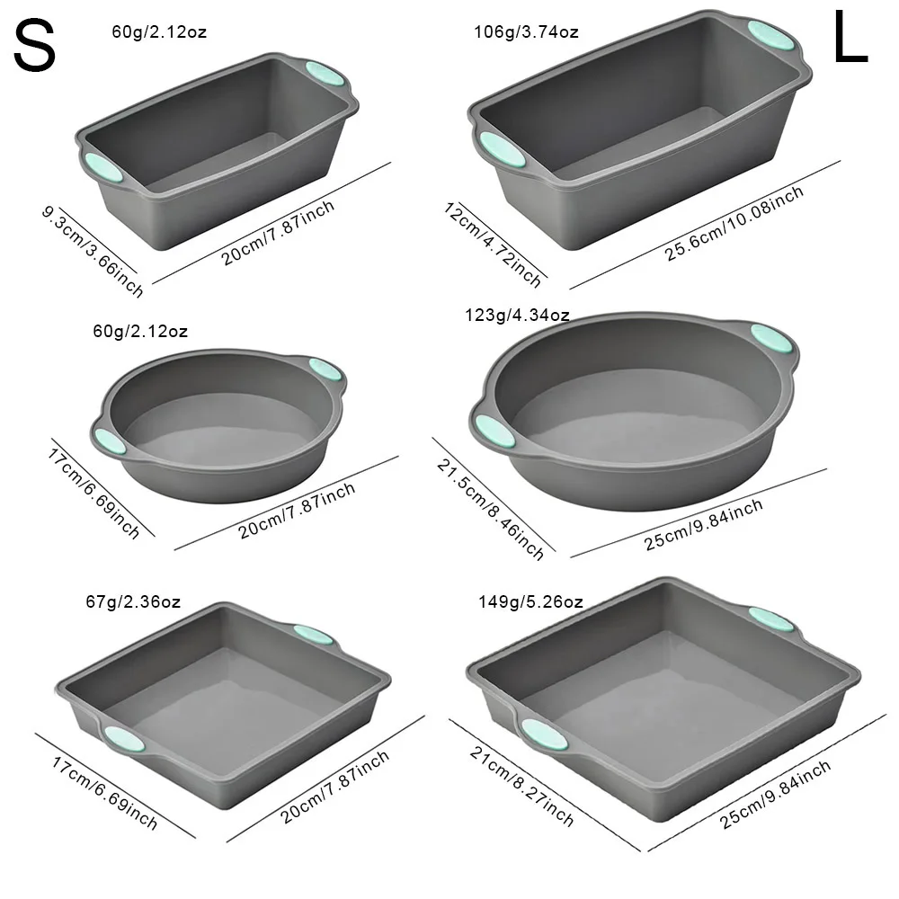 Grey Heat-resistant Silicone C - Kitchen Baking Store 评论和价格