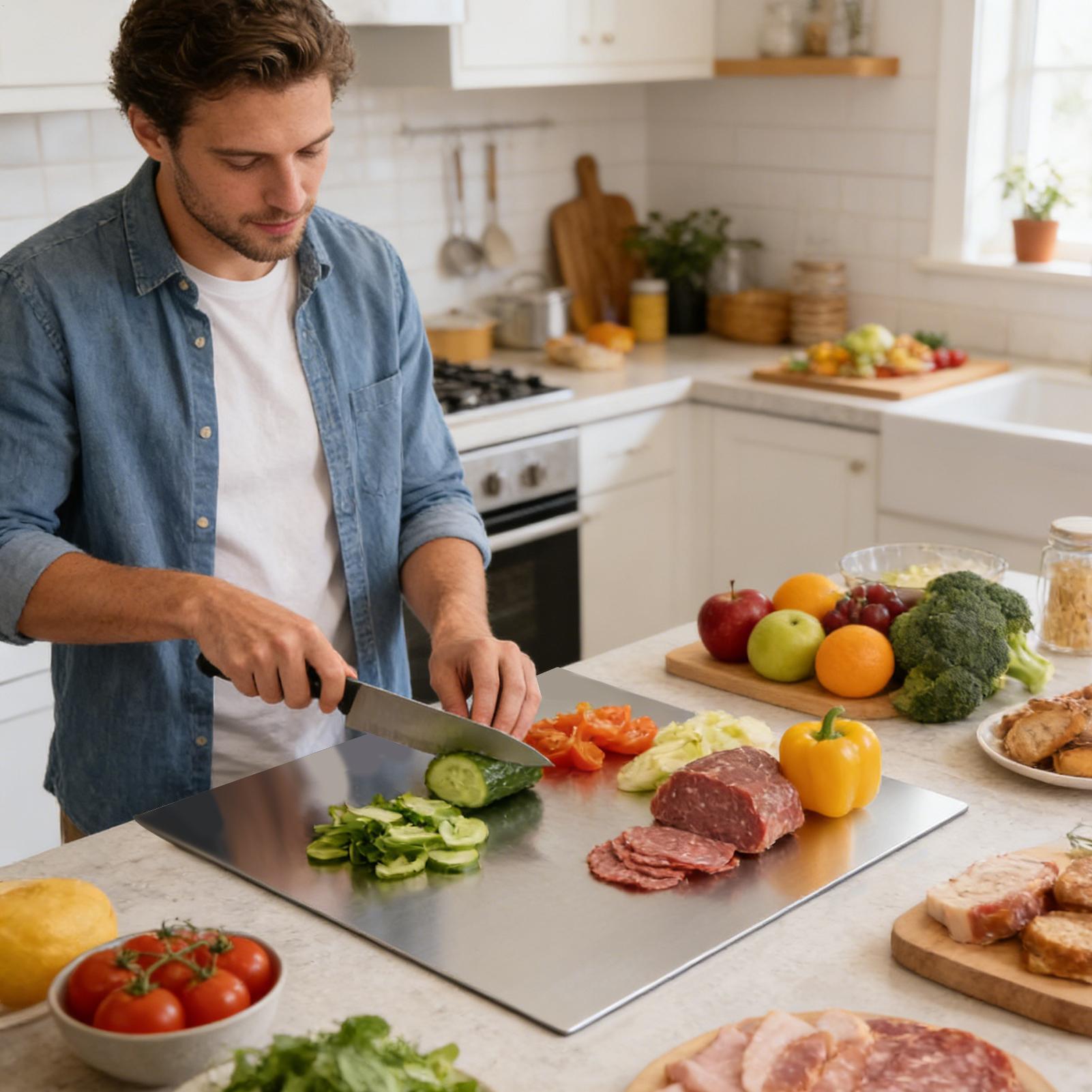 Stainless Steel Cutting Board  - Kitchen Tools For Baking 评论和价格