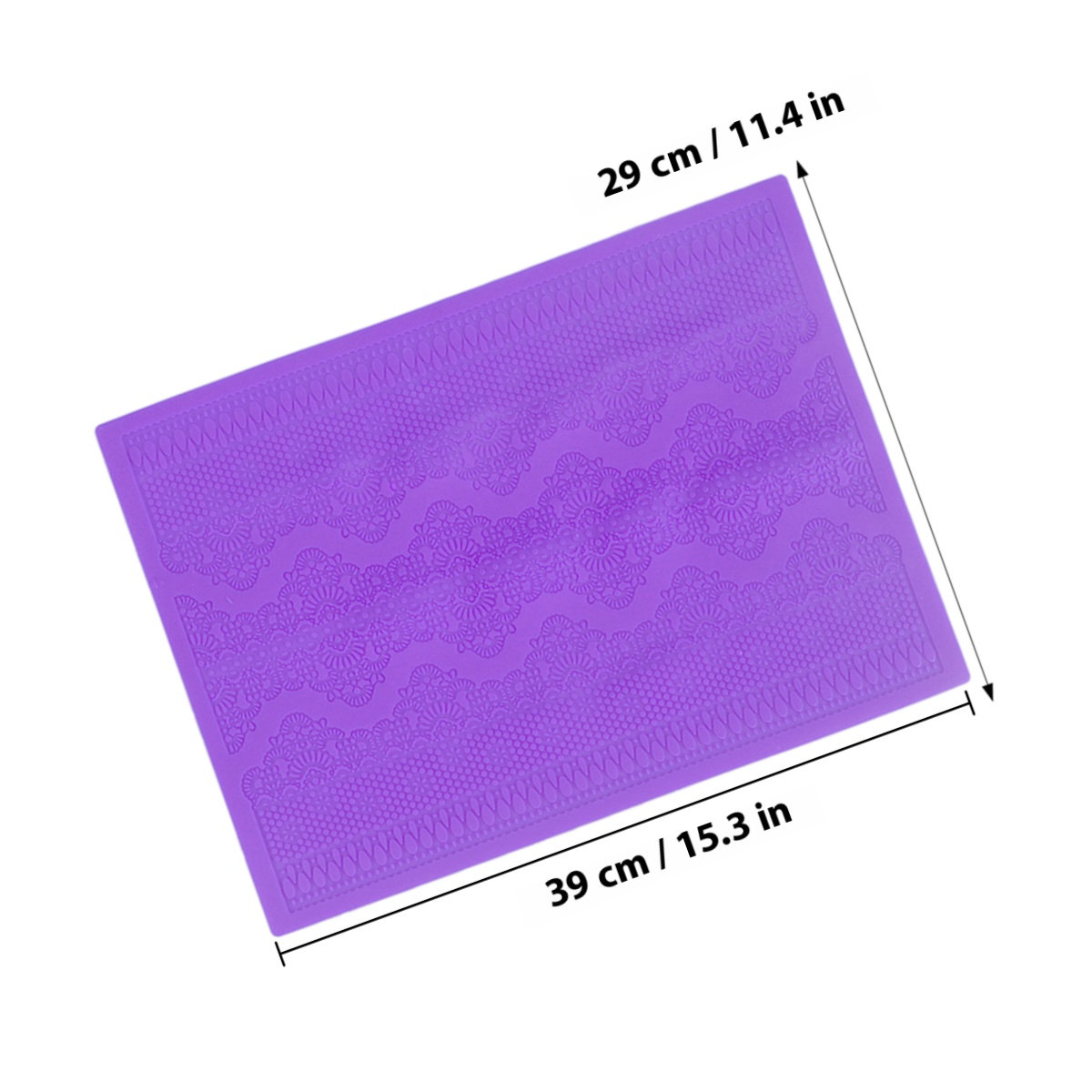 1pcs Silicone Mat Purple Food- - Kitchen Baking Cake 评论和价格
