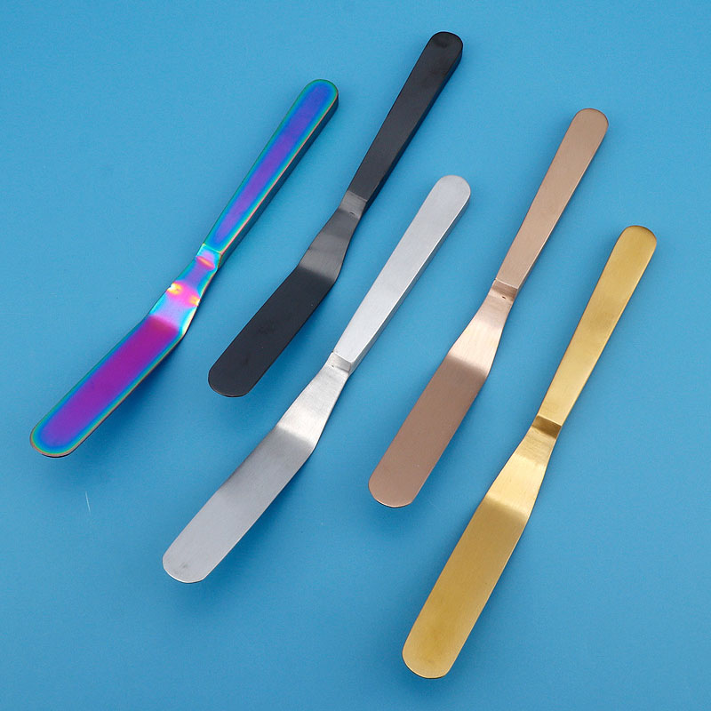 Stainless Steel Cake Icing Spa - Offset Spatula Set 评论和价格
