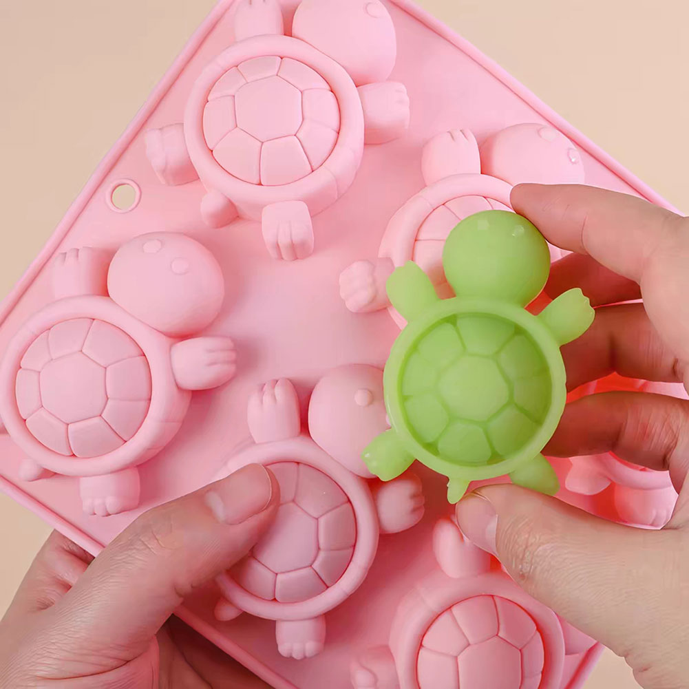 Turtles Ice Tray 3D Tortoises  - Kitchen Baking Trays 评论和价格
