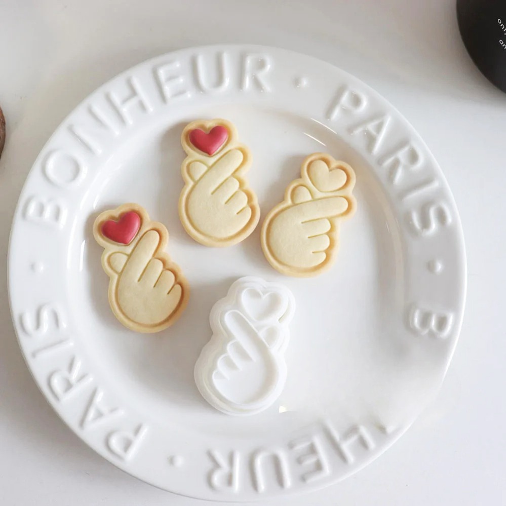 Love Gesture Cookie Cutters Mi - Kitchen Baking Cake 评论和价格