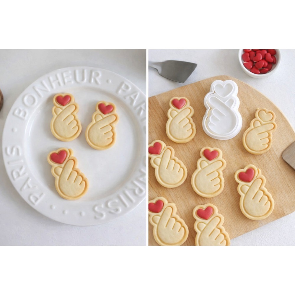Love Gesture Cookie Cutters Mi - Kitchen Baking Cake 评论和价格