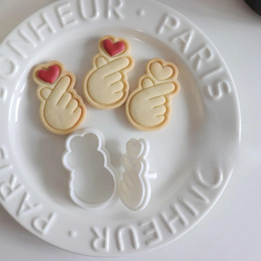 Love Gesture Cookie Cutters Mi - Kitchen Baking Cake 评论和价格