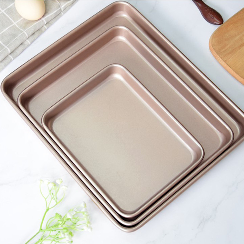 Non-Stick Square Cake Pan Baki - Kitchen Baking Trays 评论和价格