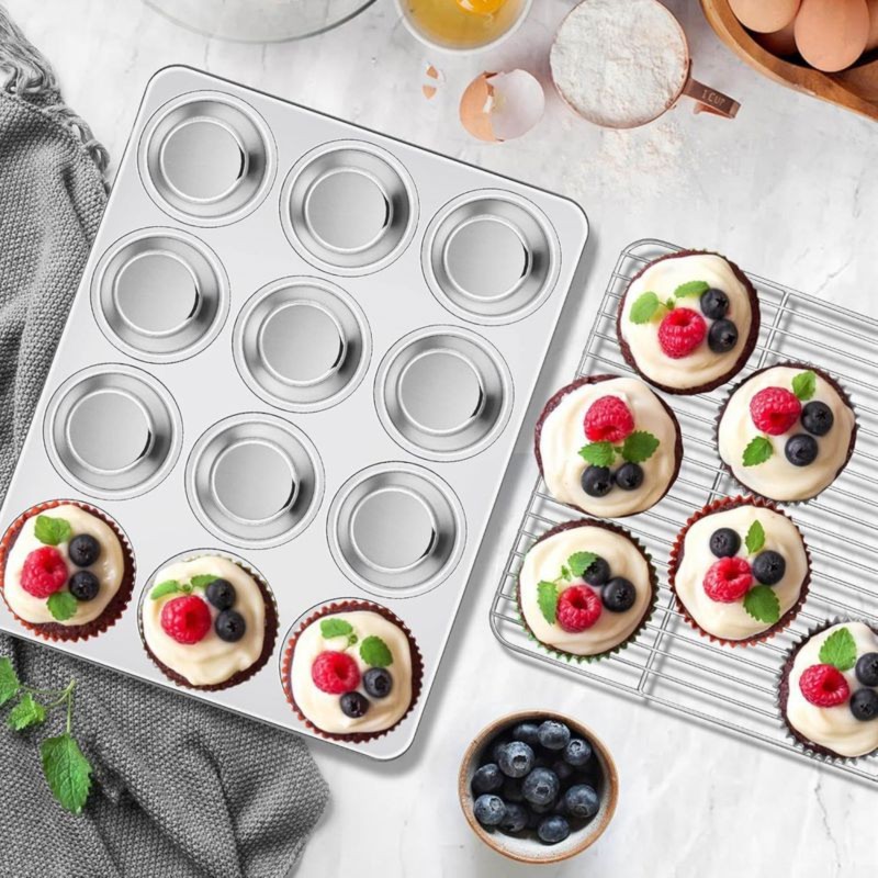 DT39 Stainless Steel Muffin Pa - Muffin Tin Nonstick 评论和价格
