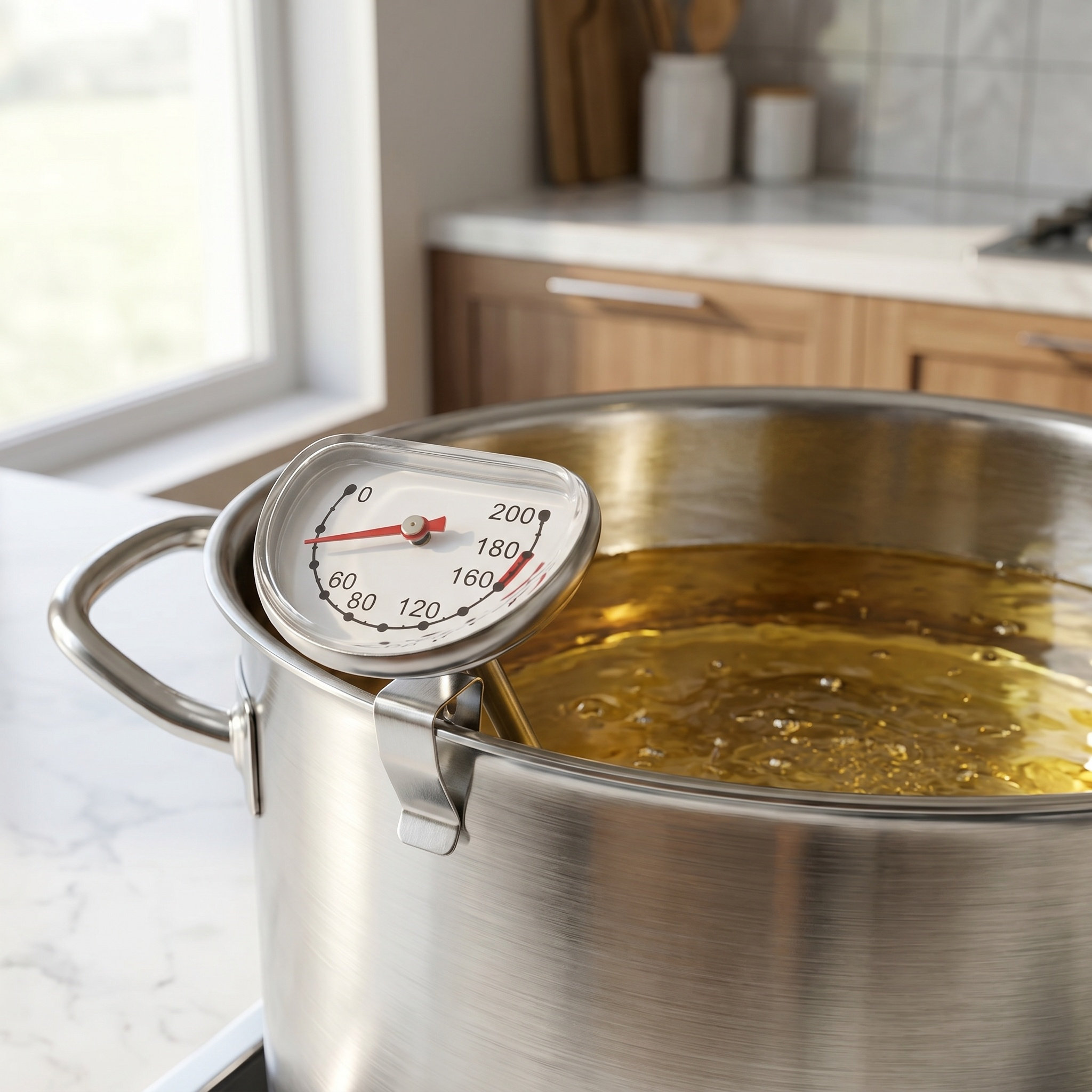 Stainless Steel Deep Fry Therm - Kitchen Tools For Baking 评论和价格