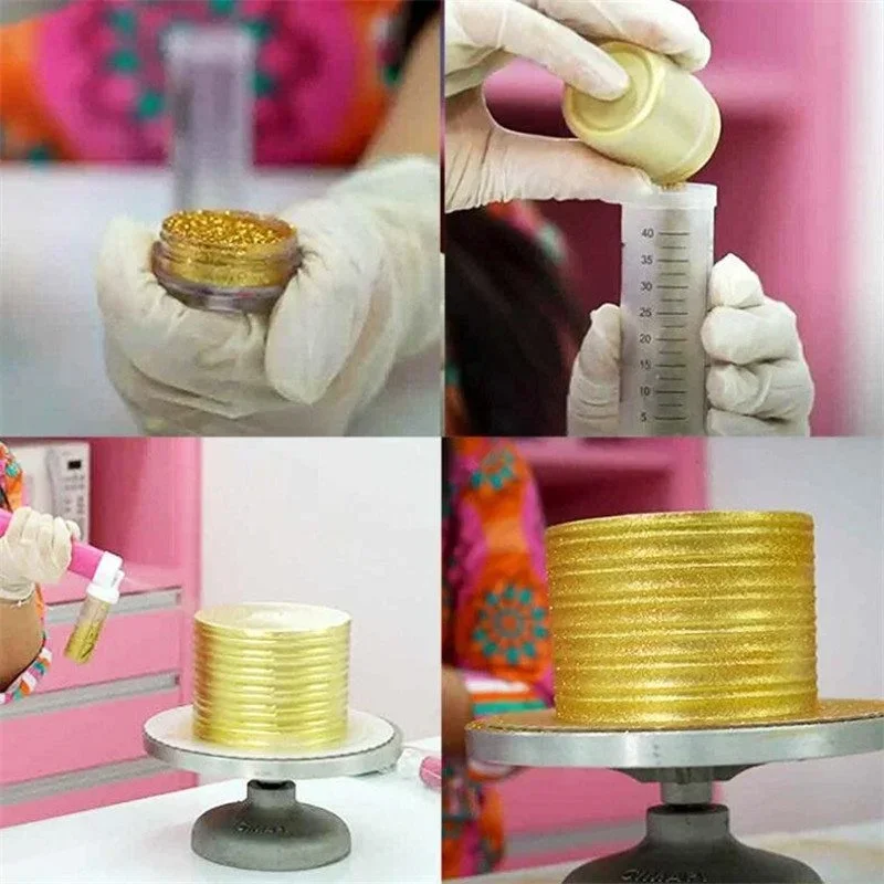 DIY Cake Spray Gun Manual Cake - Offset Spatula Set 评论和价格