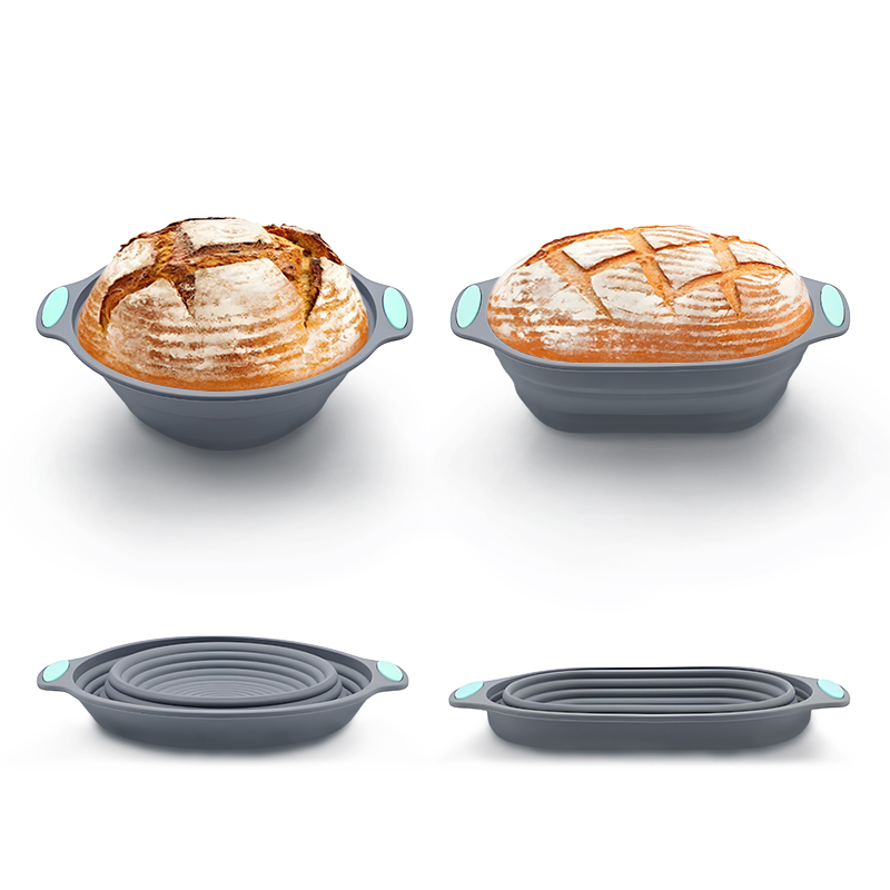 1PC Silicone Foldable Banneton - Kitchen Tools For Baking 评论和价格