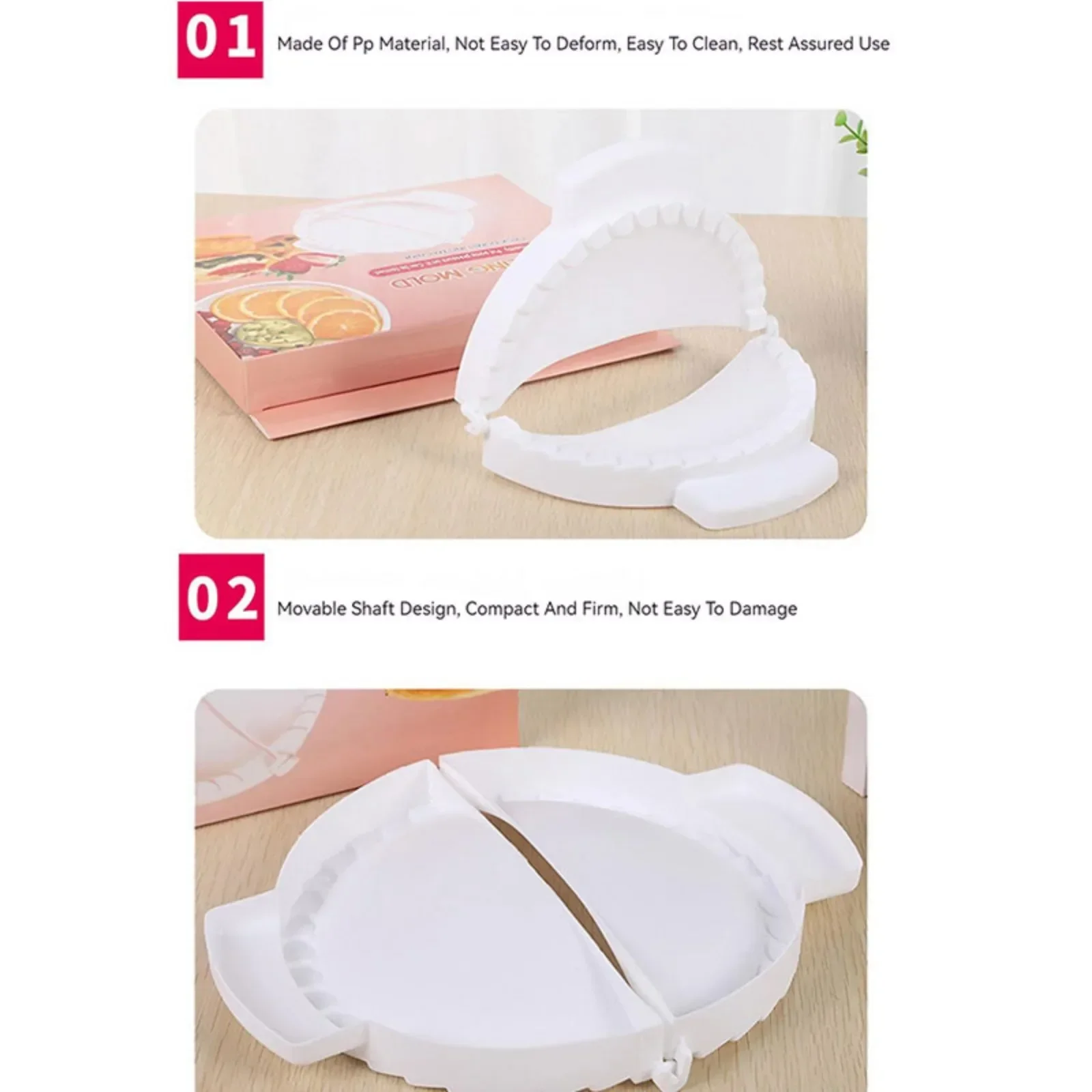 DIY Dumpling Mold Press Kitche - Kitchen Q 评论和价格