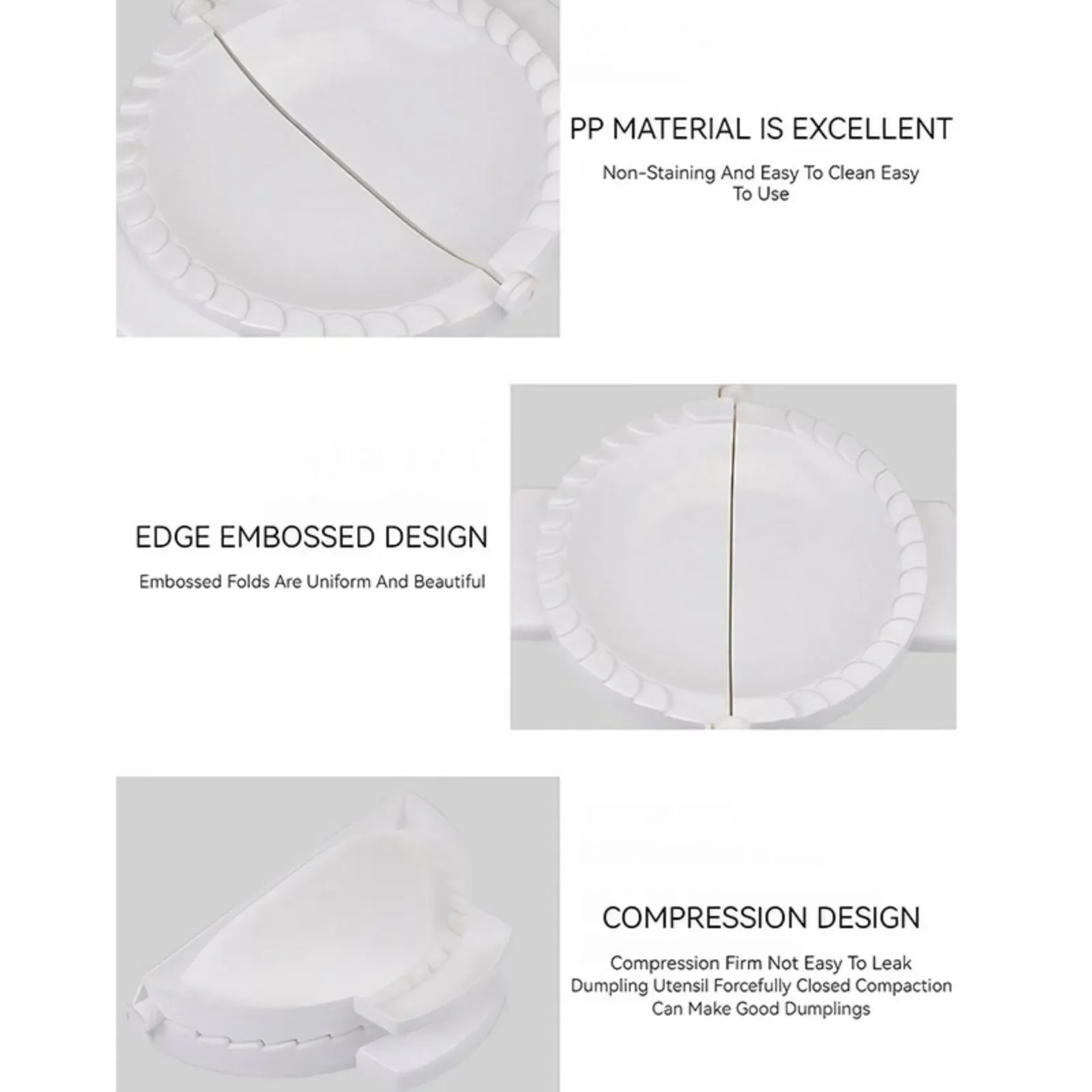 DIY Dumpling Mold Press Kitche - Kitchen Q 评论和价格