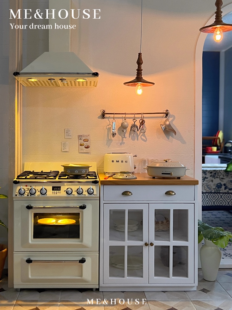 1:6 Doll House Mini Model Furn - Kitchen Q 评论和价格