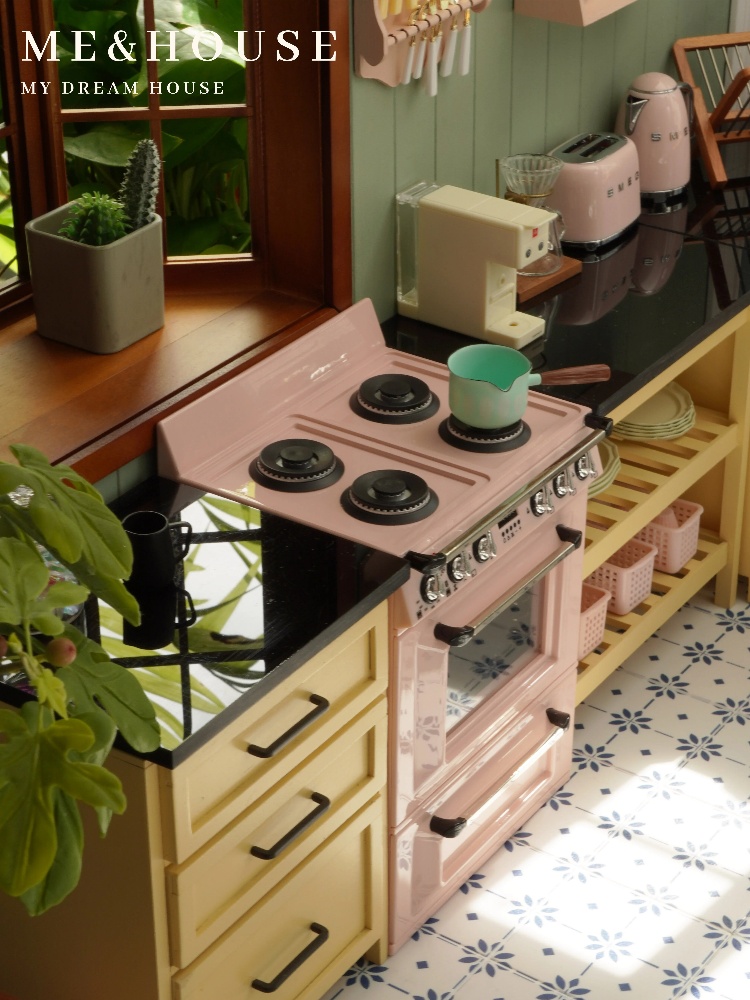 1:6 Doll House Mini Model Furn - Kitchen Q 评论和价格