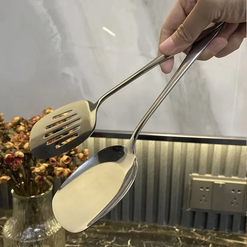 Food Grade Stainless Steel Wok - Offset Spatula Set 评论和价格