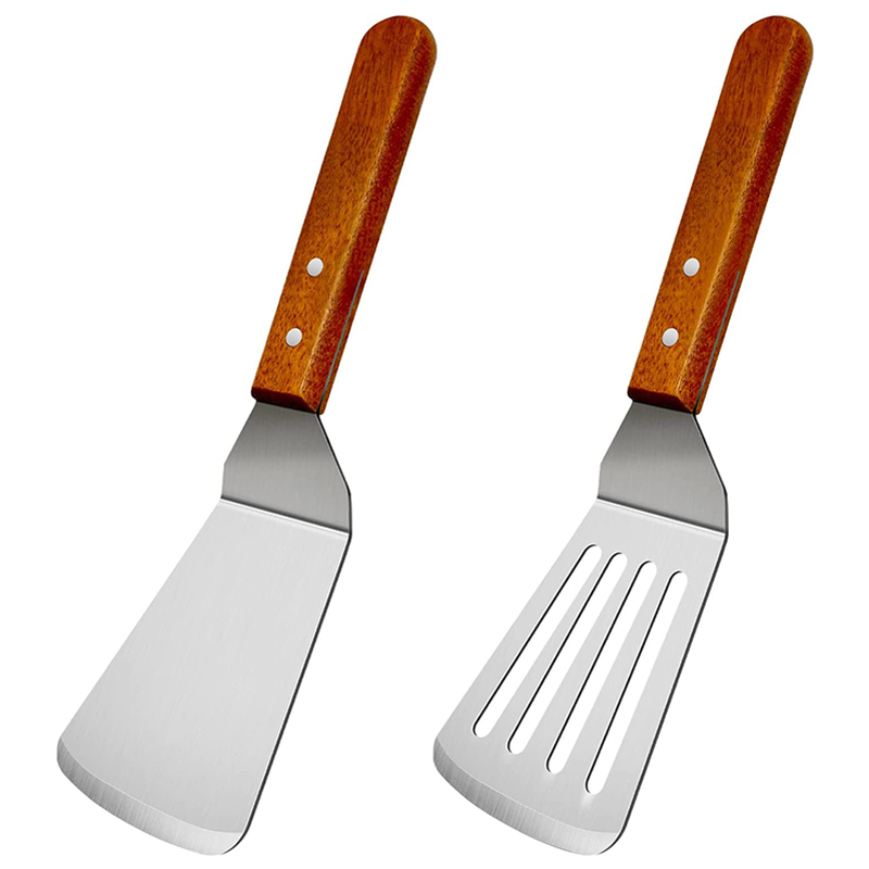 Metal Spatulas for Cast Iron S - Offset Spatula Set 评论和价格