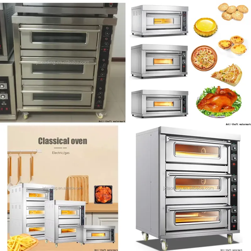 2026for 3 Deck 6 Trays Commerc - Commercial Kitchen Baking Equipment 评论和价格