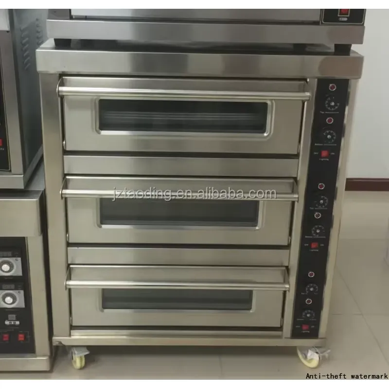2026for 3 Deck 6 Trays Commerc - Commercial Kitchen Baking Equipment 评论和价格
