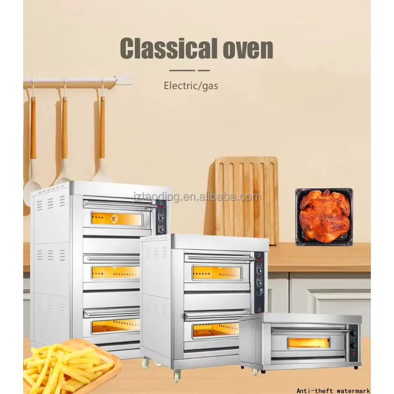 2026for 3 Deck 6 Trays Commerc - Commercial Kitchen Baking Equipment 评论和价格