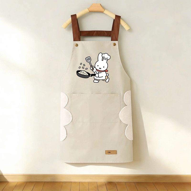 New Cartoon Miffy Rabbit Apron - Kitchen Q 评论和价格