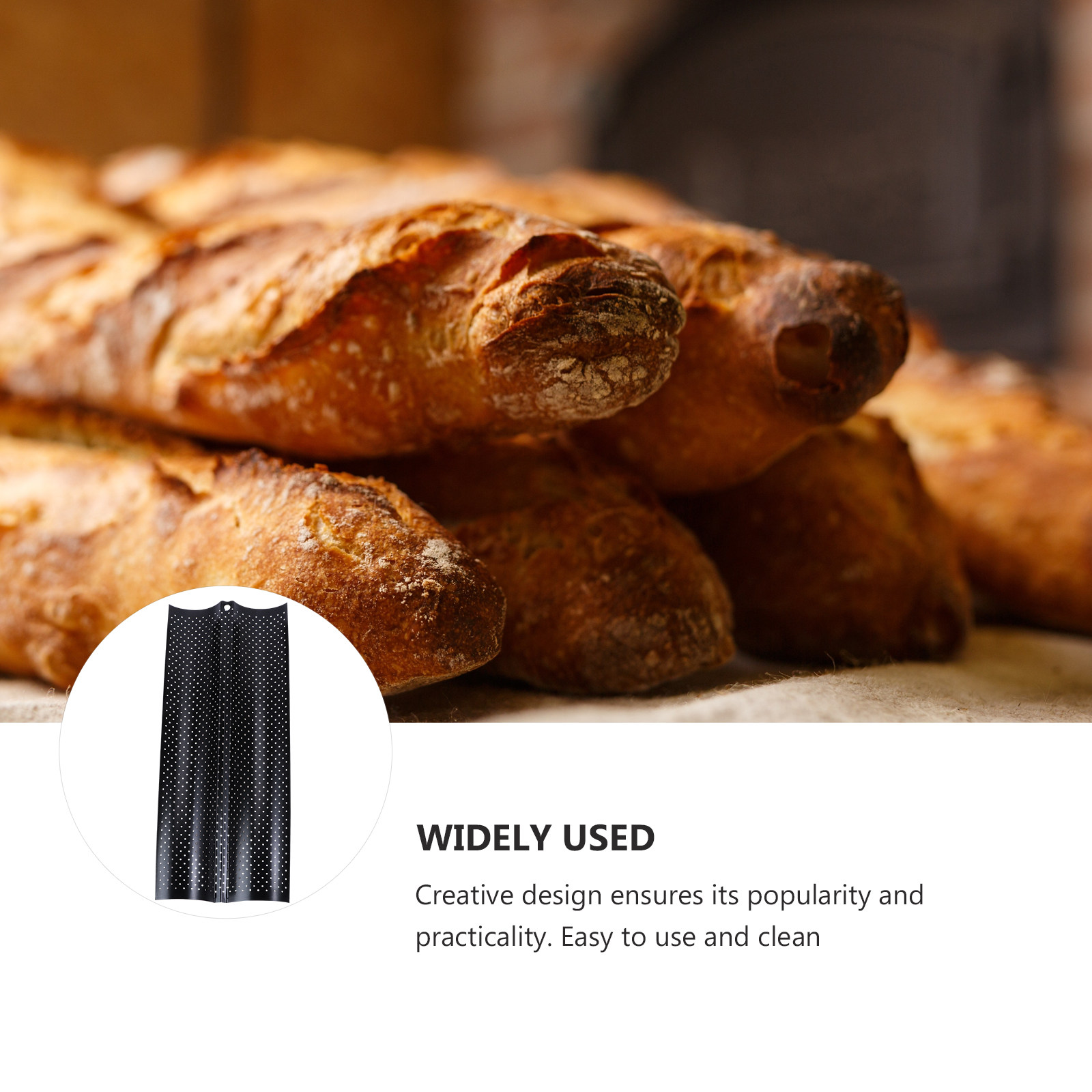 Premium French Bread Baking Mo - Kitchen Baking Trays 评论和价格