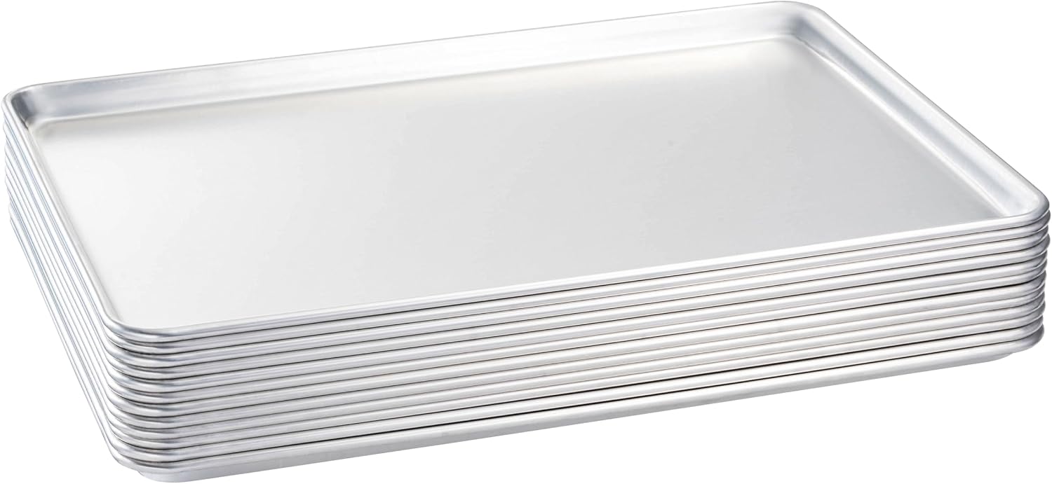 Full Size Commercial Aluminum  - Kitchen Baking Sheets 评论和价格