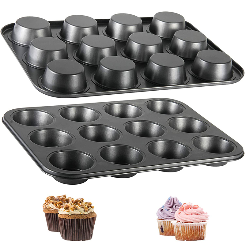 LMETJMA Muffin Tray Cupcake Ba - Muffin Tin Nonstick 评论和价格