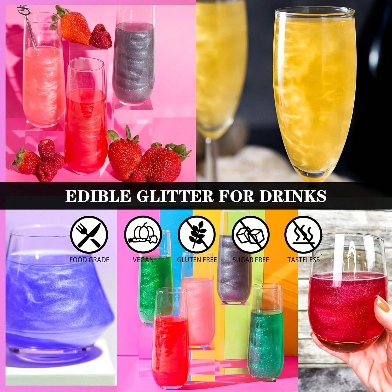 Glitter-Drink, Cookies Cake De - Kitchen Tools For Baking 评论和价格