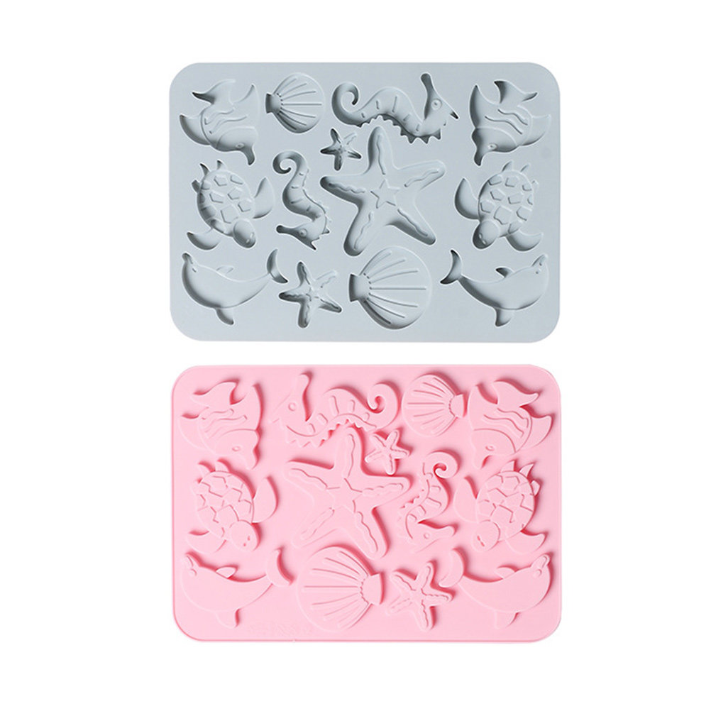 2Pcs Food Safe Silicone Marine - Kitchen Baking Cake 评论和价格