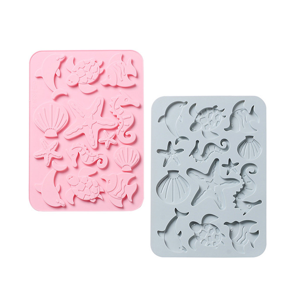 2Pcs Food Safe Silicone Marine - Kitchen Baking Cake 评论和价格