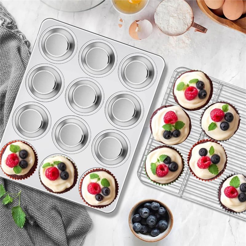 ABMR-Muffin Pan, Nonstick Meta - Muffin Tin Nonstick 评论和价格