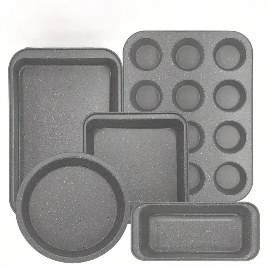 5Piece Bakeware Set, Non-Stick - Kitchen Baking Sheets 评论和价格