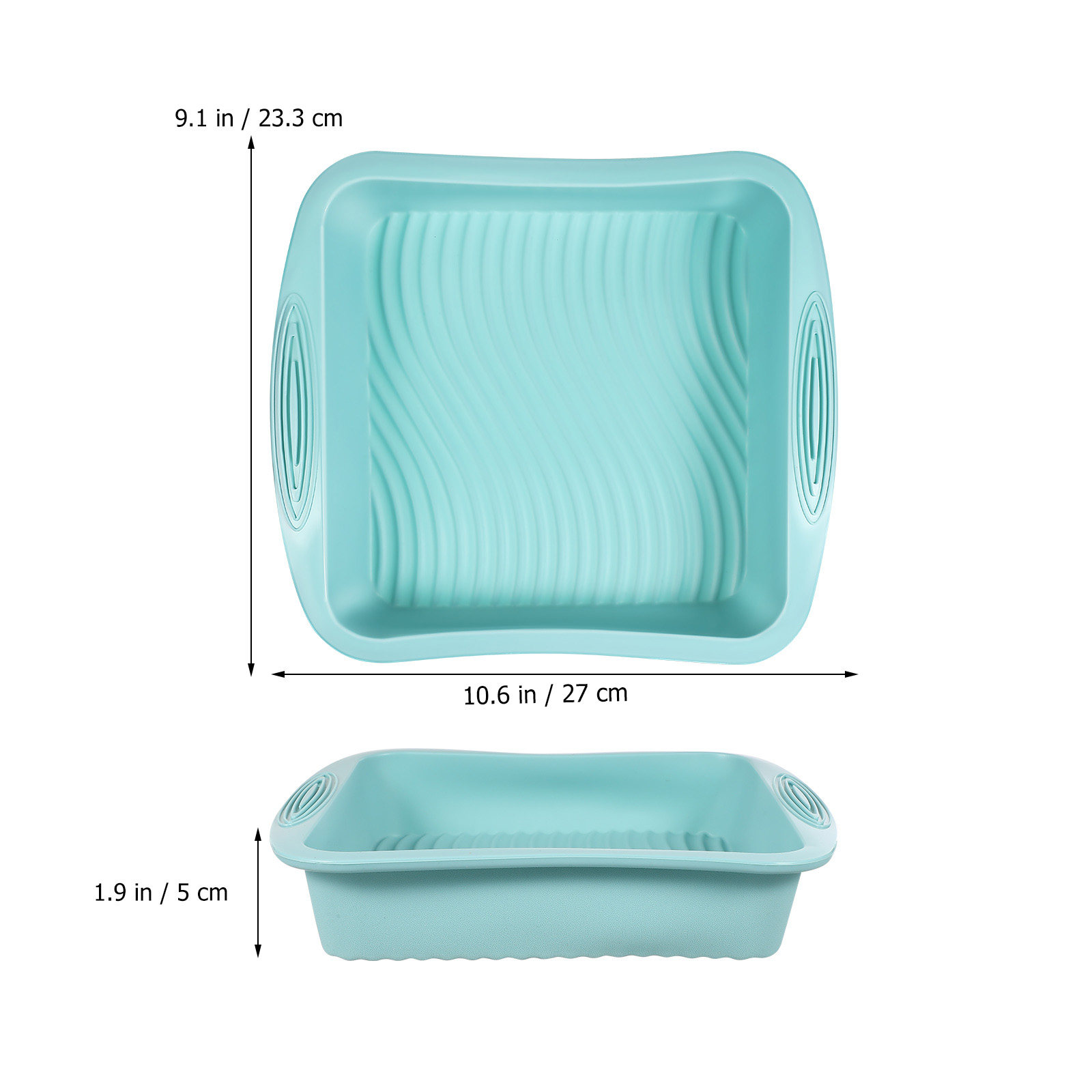 Silicone Baking Tin Square Cak - Kitchen Baking Trays 评论和价格
