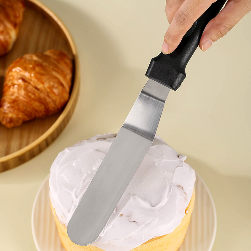 1PC Stainless Steel Cake Scrap - Offset Spatula Set 评论和价格