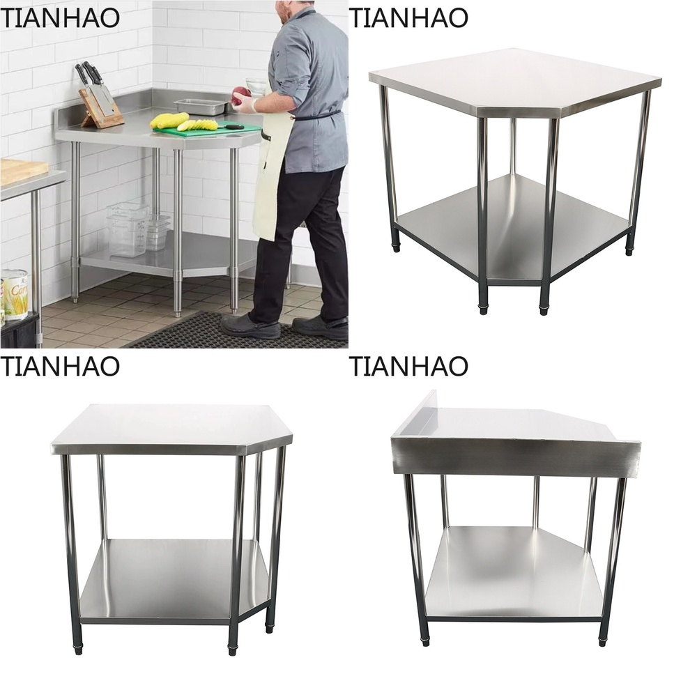 Stainless Steel Commercial Wor - Kitchen With Baking Station 评论和价格