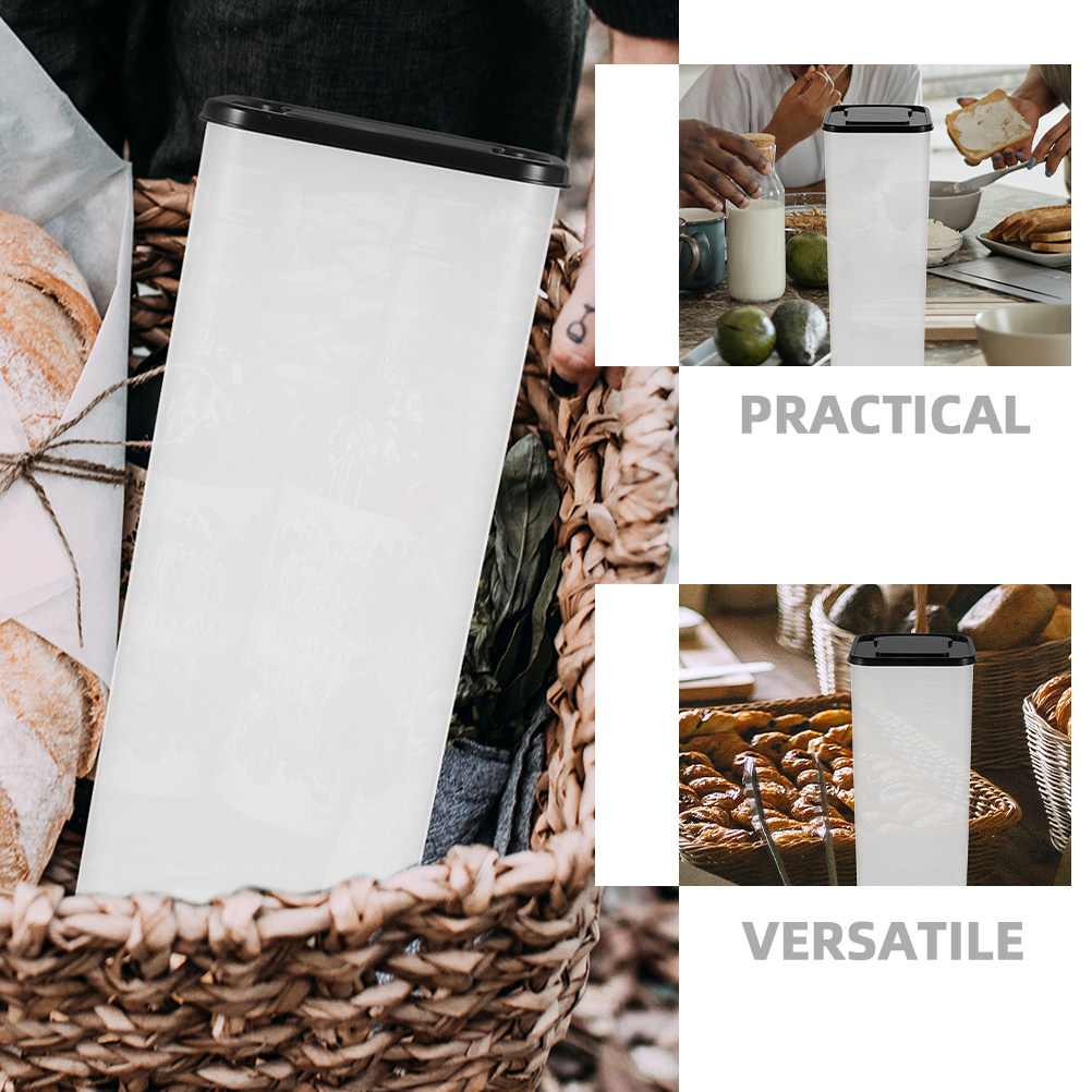 2Pcs Bread Storage Container A - Kitchen Baking Storage Containers 评论和价格