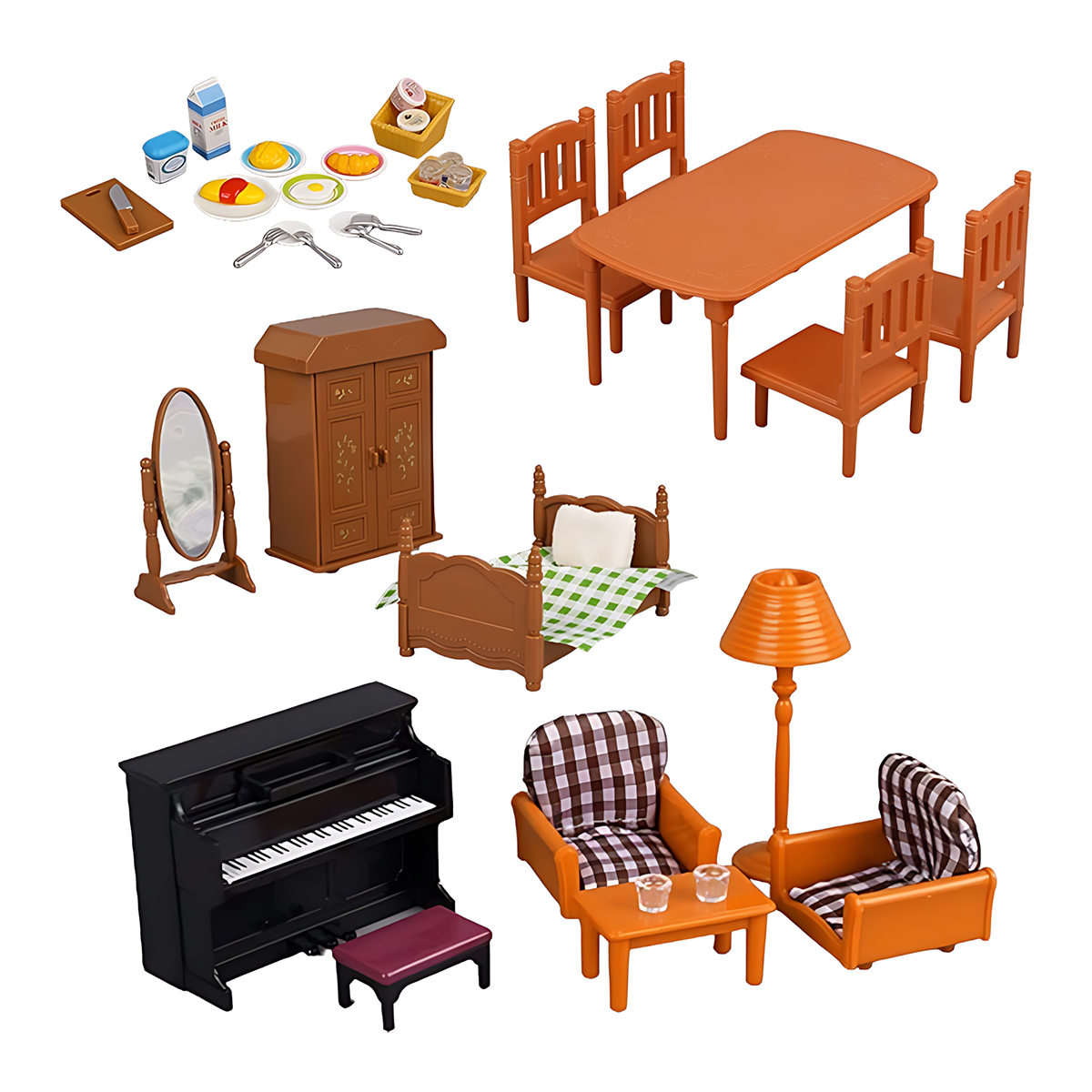 Miniature Furniture 1:12 Dollh - Kitchen Q 评论和价格
