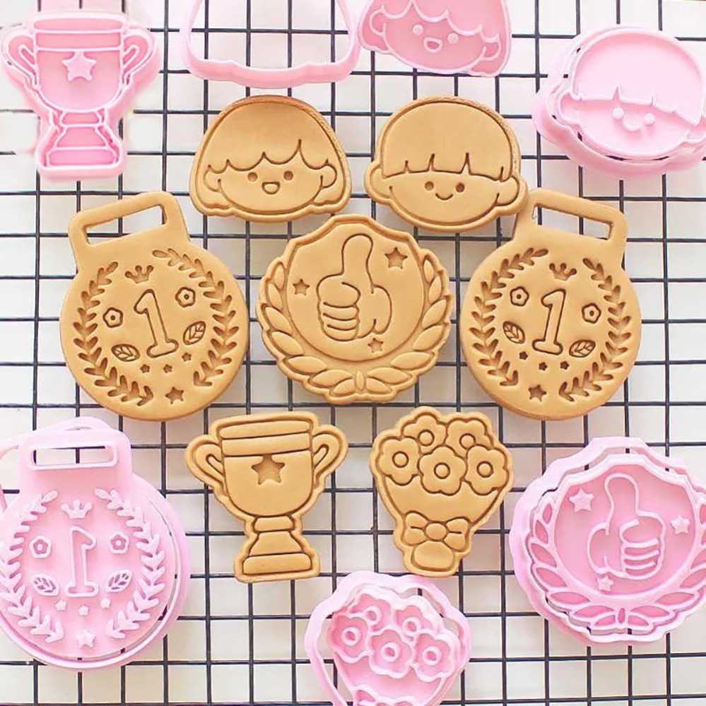 Medals Trophies Cookie Cutters - Kitchen Baking Cake 评论和价格